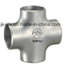 Four-Way Stainless Steel Pipes